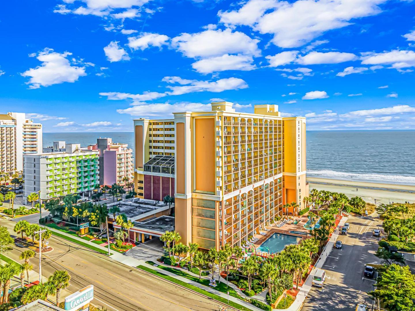 Direct Oceanfront Suite Caravelle Resort 615 Sleeps 4 Guests Myrtle Beach Exteriör bild